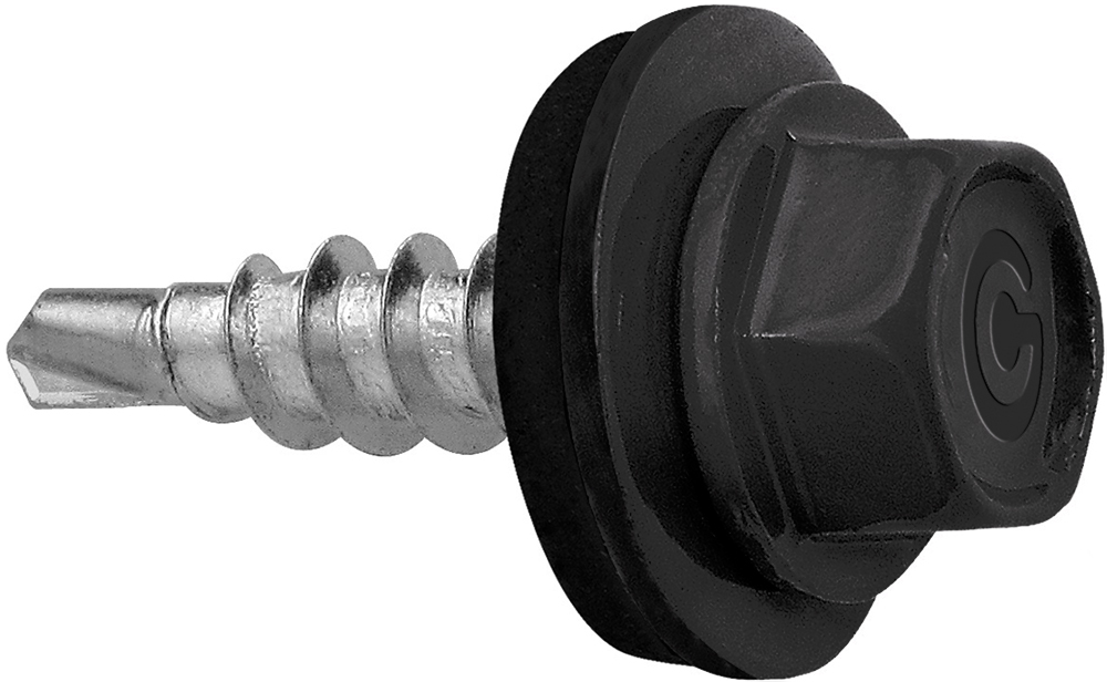 Selbstbohrende Schrauben Sw 4,8x20mm RR33 schwarz